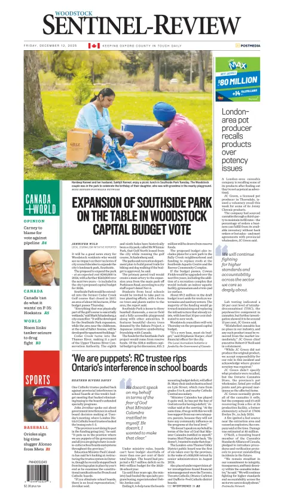 Cover of Sentinel-Review (Woodstock)