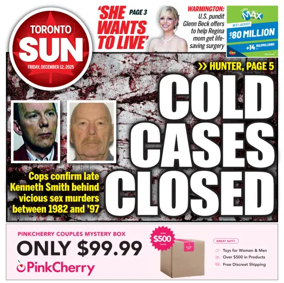 Cover of Toronto Sun