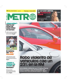 Cover of Publimetro Chile