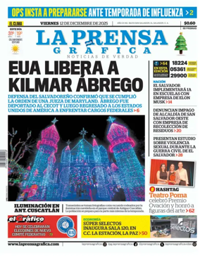 Cover of La Prensa Grafica
