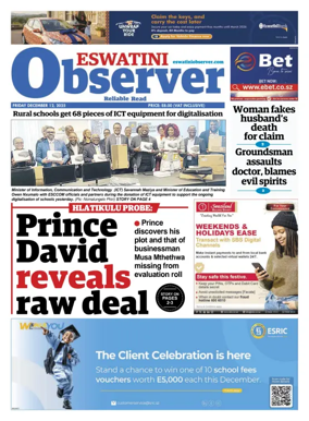 Cover of Eswatini Observer