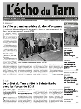 Cover of L’écho du Tarn