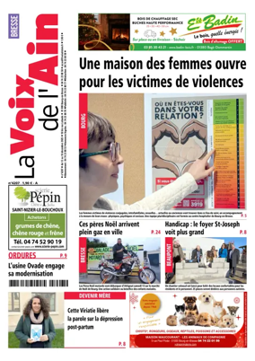 Cover of La Voix de l’Ain Bresse