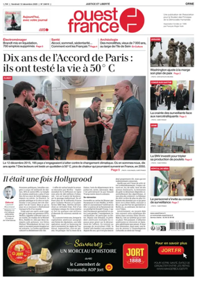 Cover of Ouest France (Orne)