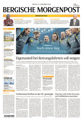 Cover of Bergische Morgenpost Wermelskirchen/Hückeswagen/Radevormwald