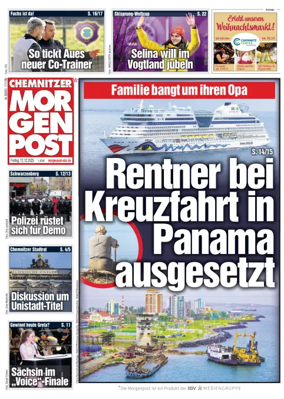 Cover of Chemnitzer Morgenpost