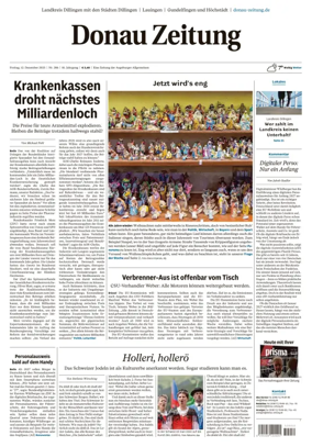 Cover of Donau Zeitung