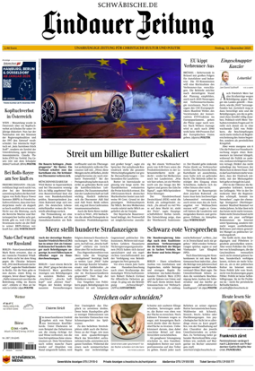 Cover of Lindauer Zeitung