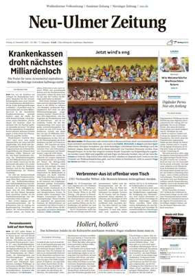 Cover of Neu-Ulmer Zeitung