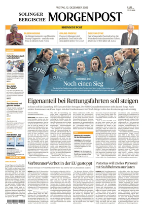 Cover of Solinger Bergische Morgenpost/Remscheid