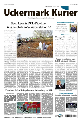 Cover of Templiner Zeitung