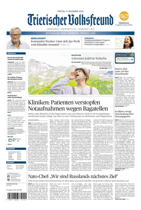 Cover of Trierischer Volksfreund