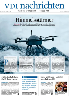Cover of VDI Nachrichten