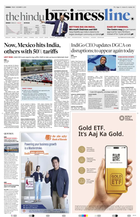 Cover of BusinessLine (Chennai)