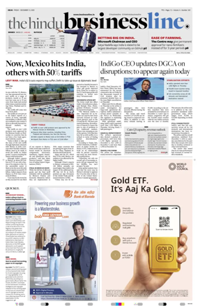 Cover of BusinessLine (Delhi)