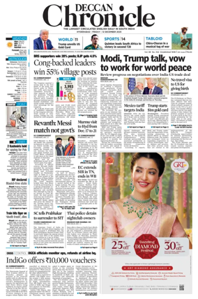 Cover of Deccan Chronicle