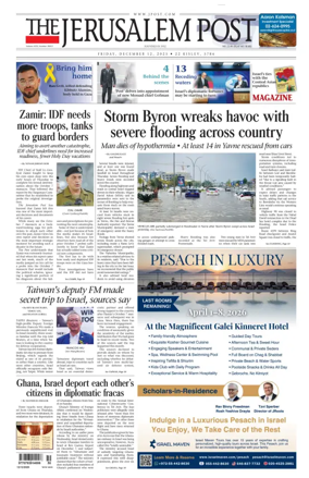 Cover of Jerusalem Post