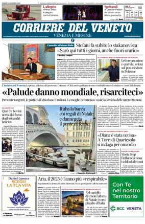 Cover of Corriere del Veneto (Venezia e Mestre)