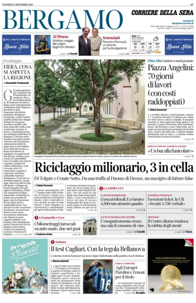 Cover of Corriere della Sera (Bergamo)