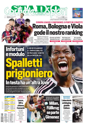 Cover of Corriere dello Sport Stadio (Nazionale)