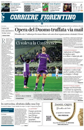 Cover of Corriere Fiorentino