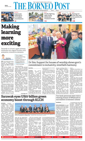 Cover of The Borneo Post