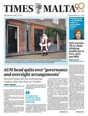Cover of Times of Malta