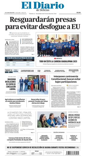 Cover of El Diario de Delicias