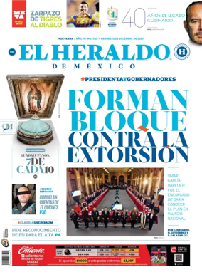 Cover of El Heraldo de Mexico
