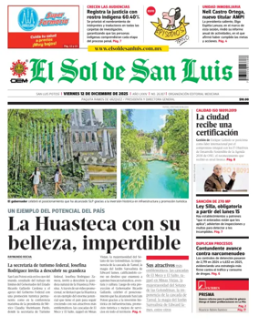Cover of El Sol de San Luis Potosi