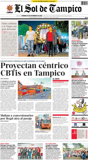 Cover of El Sol de Tampico