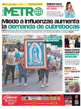 Cover of Publimetro Quintana Roo