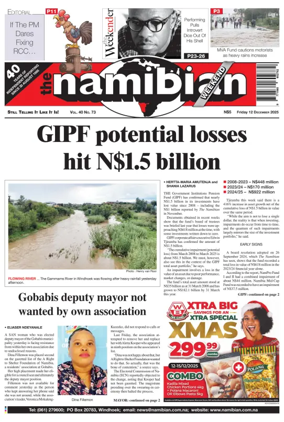 Cover of The Namibian