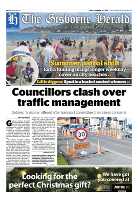 Cover of The Gisborne Herald