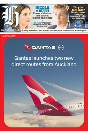 Cover of The New Zealand Herald