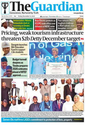 Cover of The Guardian Nigeria