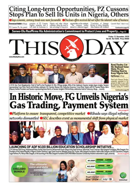 Cover of THISDAY