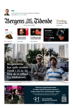 Cover of Bergens Tidende