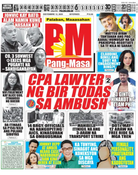 Cover of PM Pang-Masa