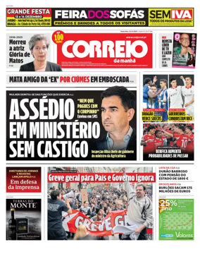 Cover of Correio da Manha