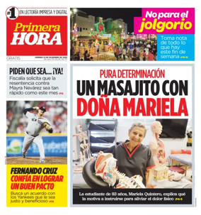 Cover of Primera Hora