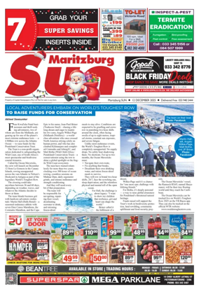 Cover of Maritzburg Sun (South Africa)