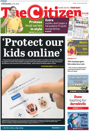 Cover of The Citizen (Gauteng)