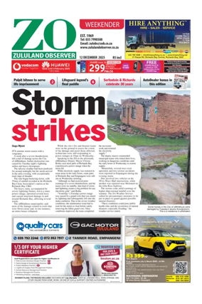 Cover of Zululand Observer - Weekender