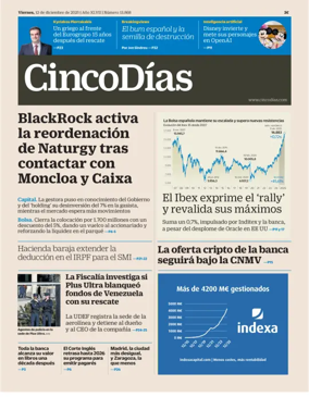 Cover of Cinco Días