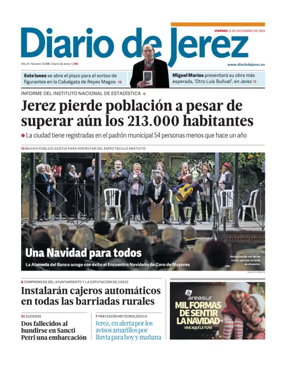 Cover of Diario de Jerez