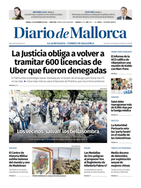 Cover of Diario de Mallorca