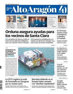 Cover of Diario del Alto Aragón