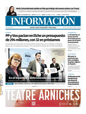 Cover of Diario Informacion (Elche y Vega Baja)