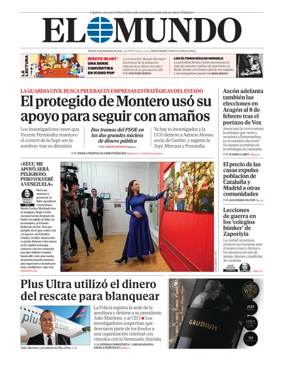 Cover of El Mundo Madrid